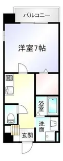 1Kの間取り画像