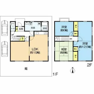 兵庫県神戸市北区藤原台北町6丁目【一戸建】の間取り