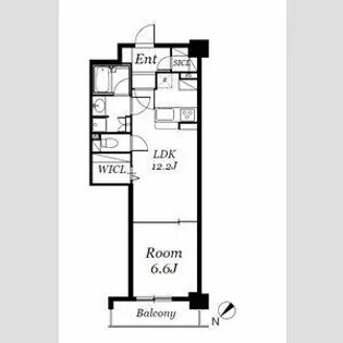 ロイヤルパークス千種【5階】の間取り