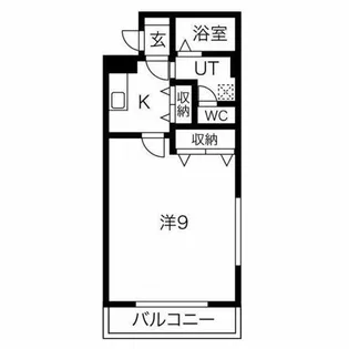 キャノンピア鶴舞【3階】の間取り