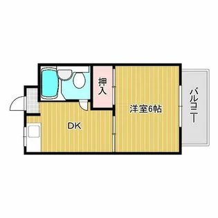 第2メゾン松谷【3階】の間取り