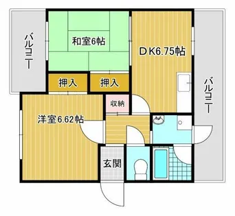 コーポウィステリア【1階】の間取り