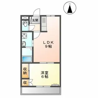 レッドウィング3番館【1階】の間取り