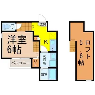 IMA Studios【1階】の間取り