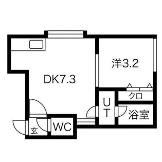 スターハイツ北22【3階】の間取り