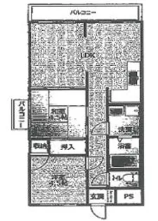 リープラス滝野社【105号室】の間取り
