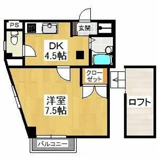 ABBEYROAD【3階】の間取り