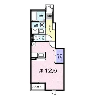 Terrace House【104号室】の間取り