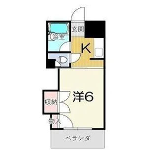 FM中崎Ⅰ【3階】の間取り
