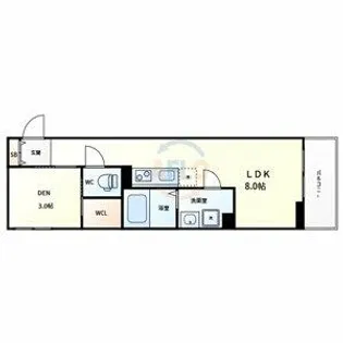 S-MOVE緑橋Ⅱ【1階】の間取り