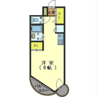 メゾン・ド・ポール【103号室】の間取り