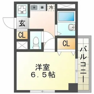 アーベントロート【2階】の間取り