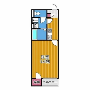 レオネクストふみつき【1階】の間取り