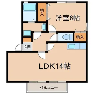 グランコート【2階】の間取り