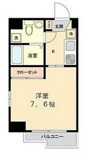 リアライズ高畑【8階】の間取り