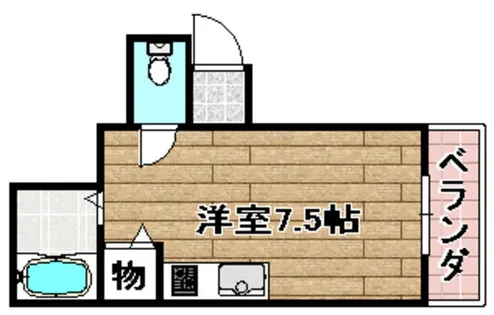 リーフジャルダン・サンガーデンリーフ【201号室】の間取り