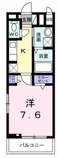 ヒカルサ明石硯町【2階】の間取り