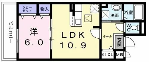 プレミアスペースⅡ【1階】の間取り