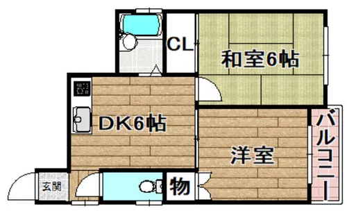 リーフジャルダン・サンガーデンリーフ【302号室】の間取り