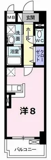 ブライクT27【2階】の間取り