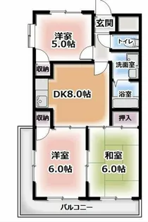 メゾン・ローゼ【4階】の間取り