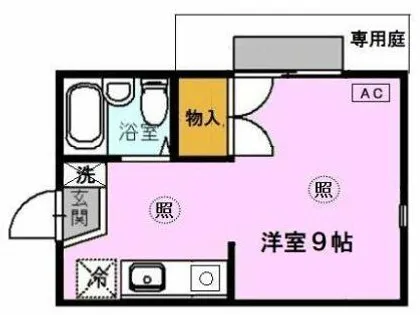 ファミール長田【1階】の間取り