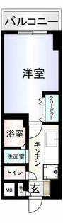ヒット馬借テラス【4階】の間取り