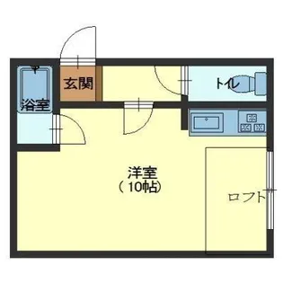 ファンロード【8号室】の間取り