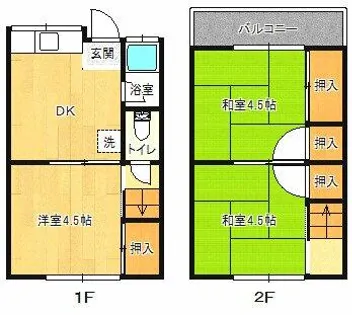 ハイツ27【2階】の間取り