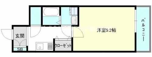 ONEメゾン東花園【3階】の間取り