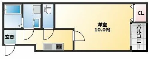 M&T近代前【1階】の間取り