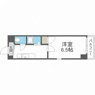 ドエル天満橋【3階】の間取り