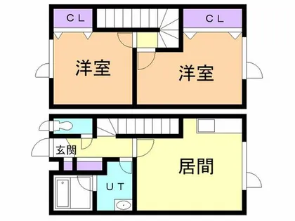 メゾンアイシールド2【203号室】の間取り
