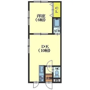 ホワイトタイム【1階】の間取り