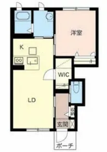 シャーメゾン フルール【1階】の間取り