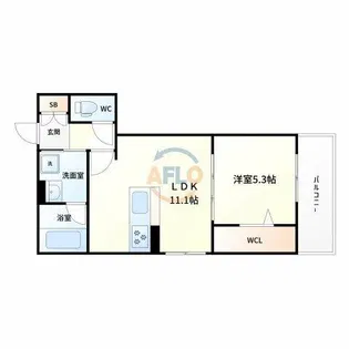D-residence東淀川【3階】の間取り