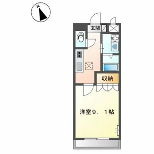 彩城A【1階】の間取り