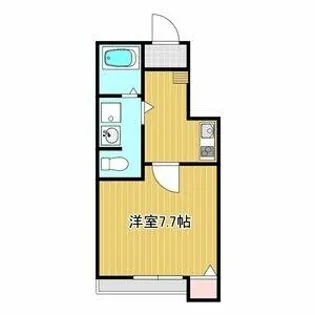 クレフラスト守山西【202号室】の間取り
