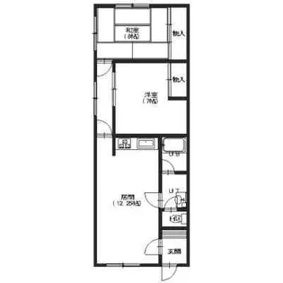 第10タジマハイツ【2階】の間取り