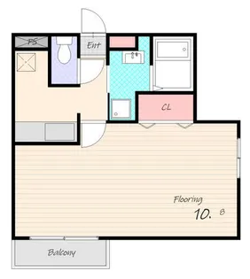 ラフィーネ【1階】の間取り