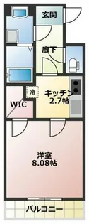 エムロード上地【1階】の間取り