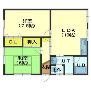 レストハウスRYO【201号室】の間取り