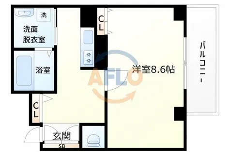 リブリー野田【5階】の間取り
