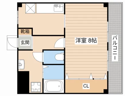 小泉ファインハイツⅡ【103号室】の間取り