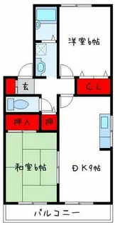 RIHITO八尾A棟【2階】の間取り