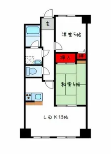 サニーコート浅井【1階】の間取り