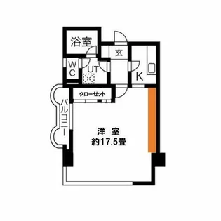 錦ハーモニービル【5階】の間取り