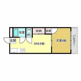 森下ビル【4階】の間取り