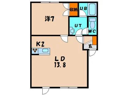 ルーエンハイム【103号室】の間取り
