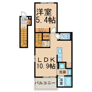 セレッソブローテ A・B【2階】の間取り